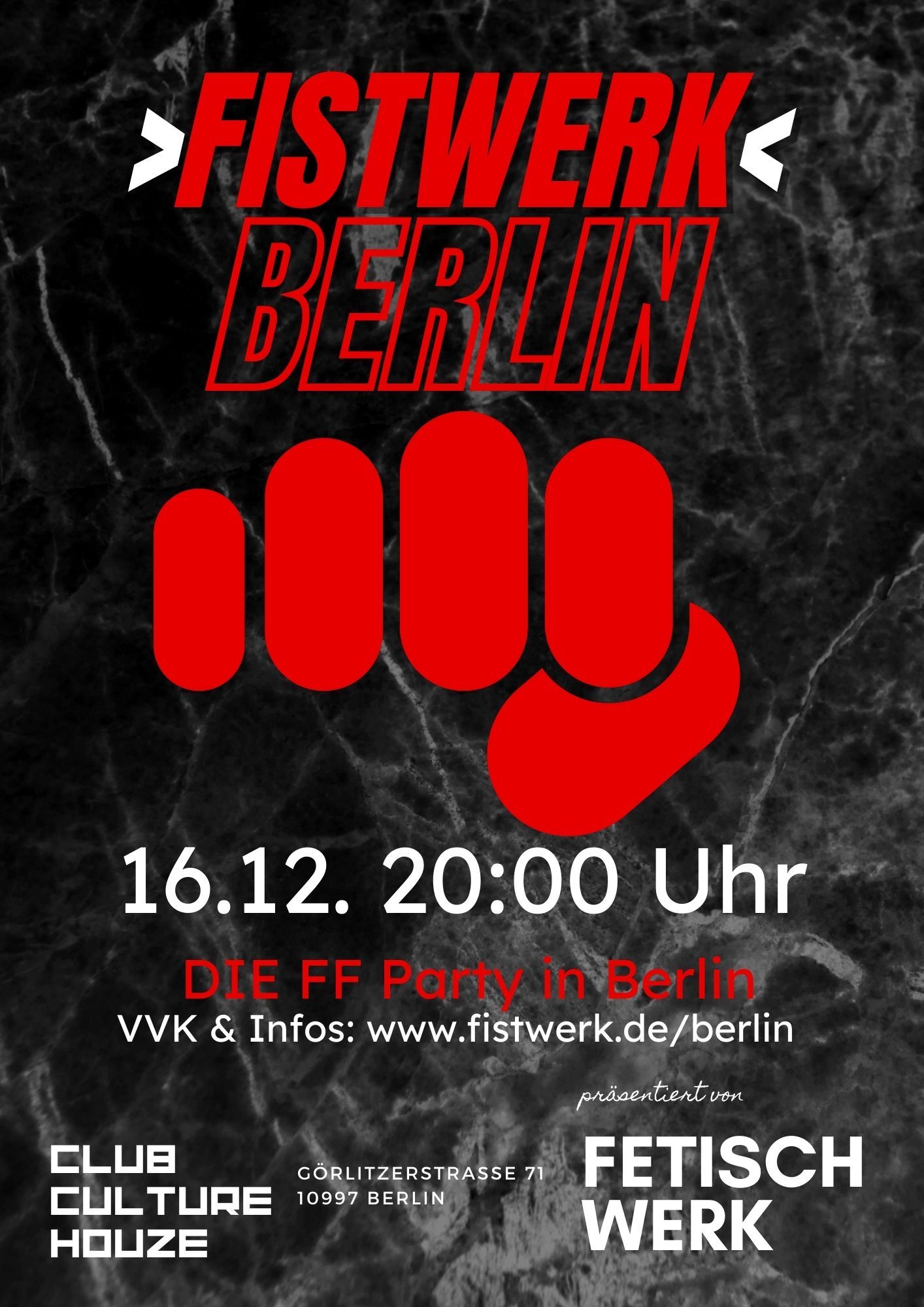 Fistwerk Berlin – Die Party 30.9.