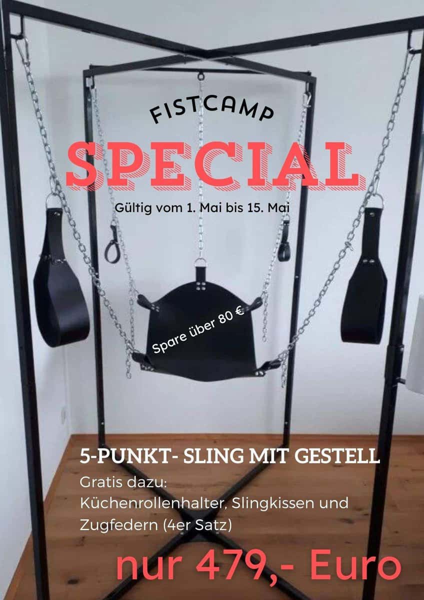 Fistwerk Fistcamp Specialangebot für Fist- und Assplay-Equipment.